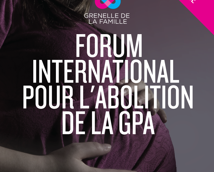 Forum international pour l’abolition de la GPA – Non à la traite des femmes