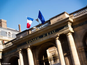 Application de la loi du 4 mars devant le Conseil d'Etat