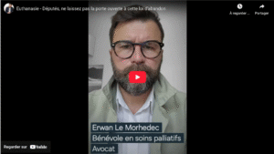 "Être là" – Le témoignage d’un avocat engagé en soins palliatifs face au projet de légalisation de l’euthanasie