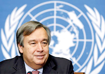 Antonio Guterres, prochain secrétaire général de l’ONU : ses engagements