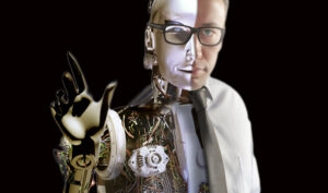 Une réaction affective positive après un contact visuel, même avec un robot